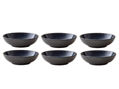 Bitz | Suppen- & Pastateller Ø 20 cm, 6 Stüc | 6 Stk., D: 20cm H: 6cm, Stoneware