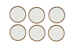 Bitz | Frühstücks- & Dessertteller Ø 21 cm | 6 Stk., D: 21cm, H: 2cm, Stoneware