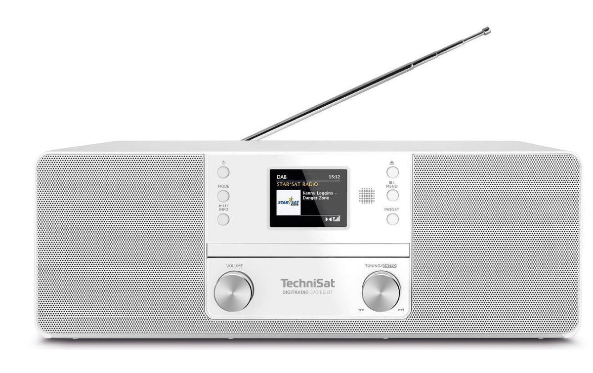 TechniSat DigitRadio 370 CD BT, weiss