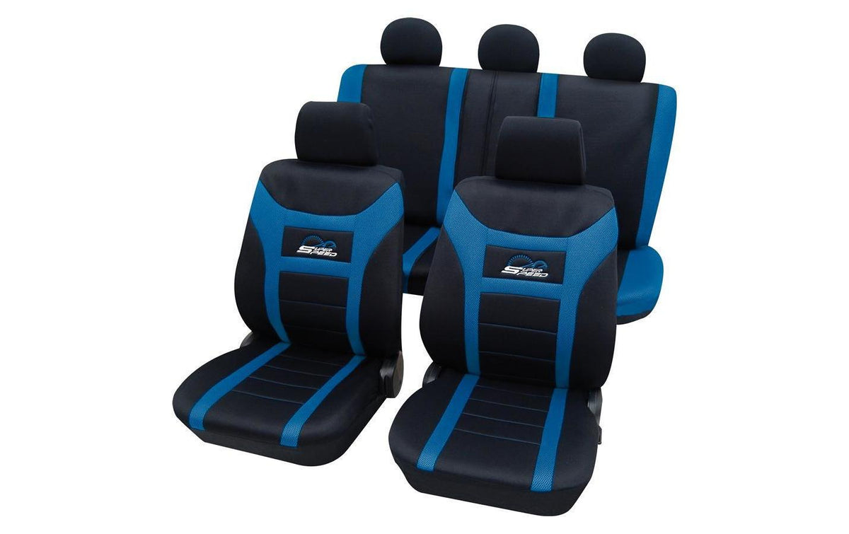 Autositzbezug Super Speed, blau