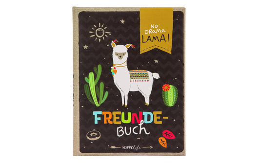 Goldbuch, Freundebuch Lama