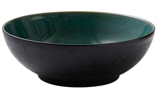 Bitz, Salatschüssel 30 cm, Schwarz/Grün