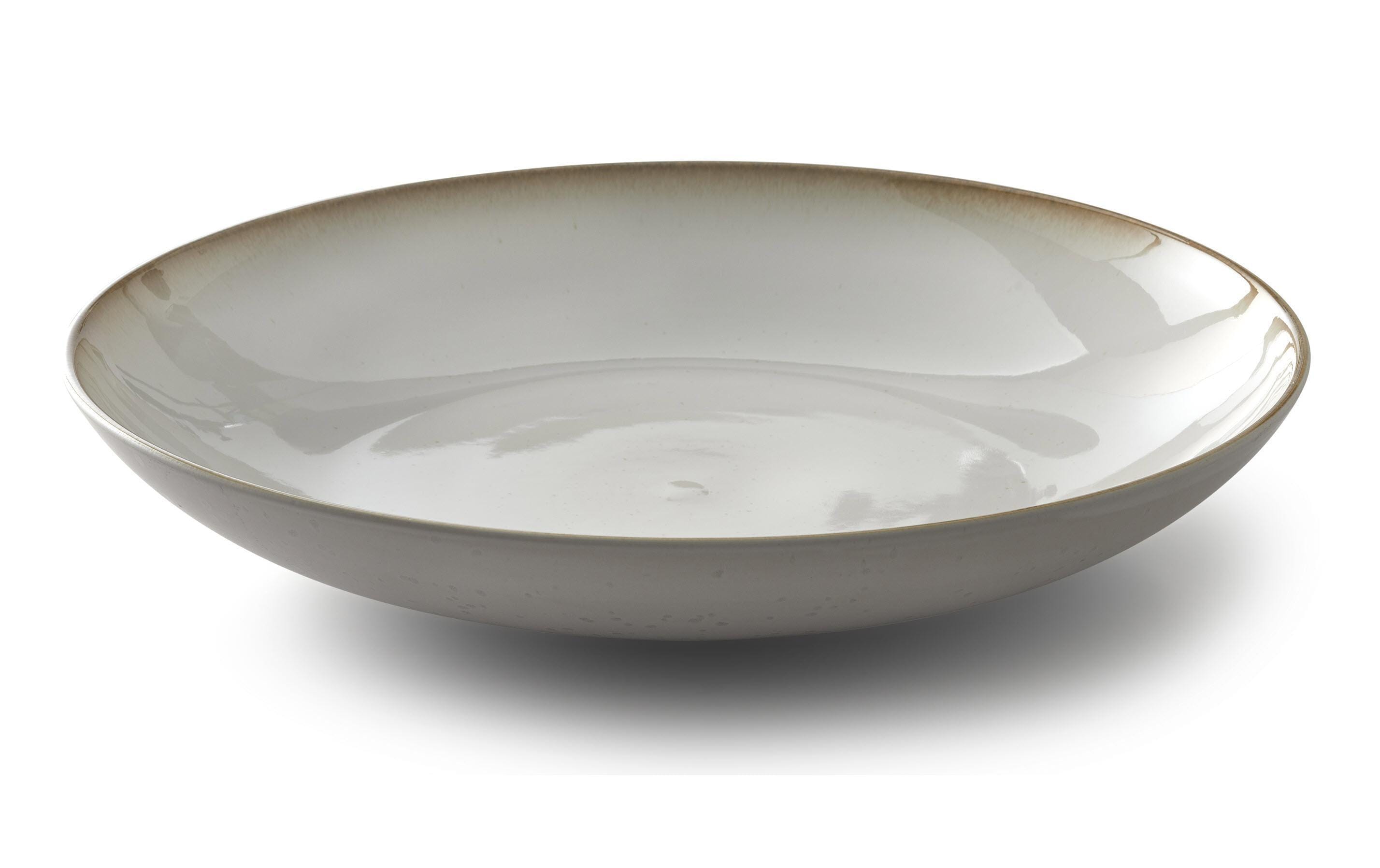 Bitz Servierplatte 40cm creme/creme