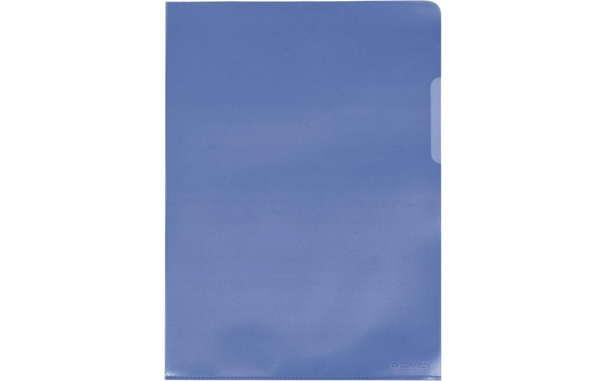 CONNECT, Sichthülle A4 Blau, 10 Stück