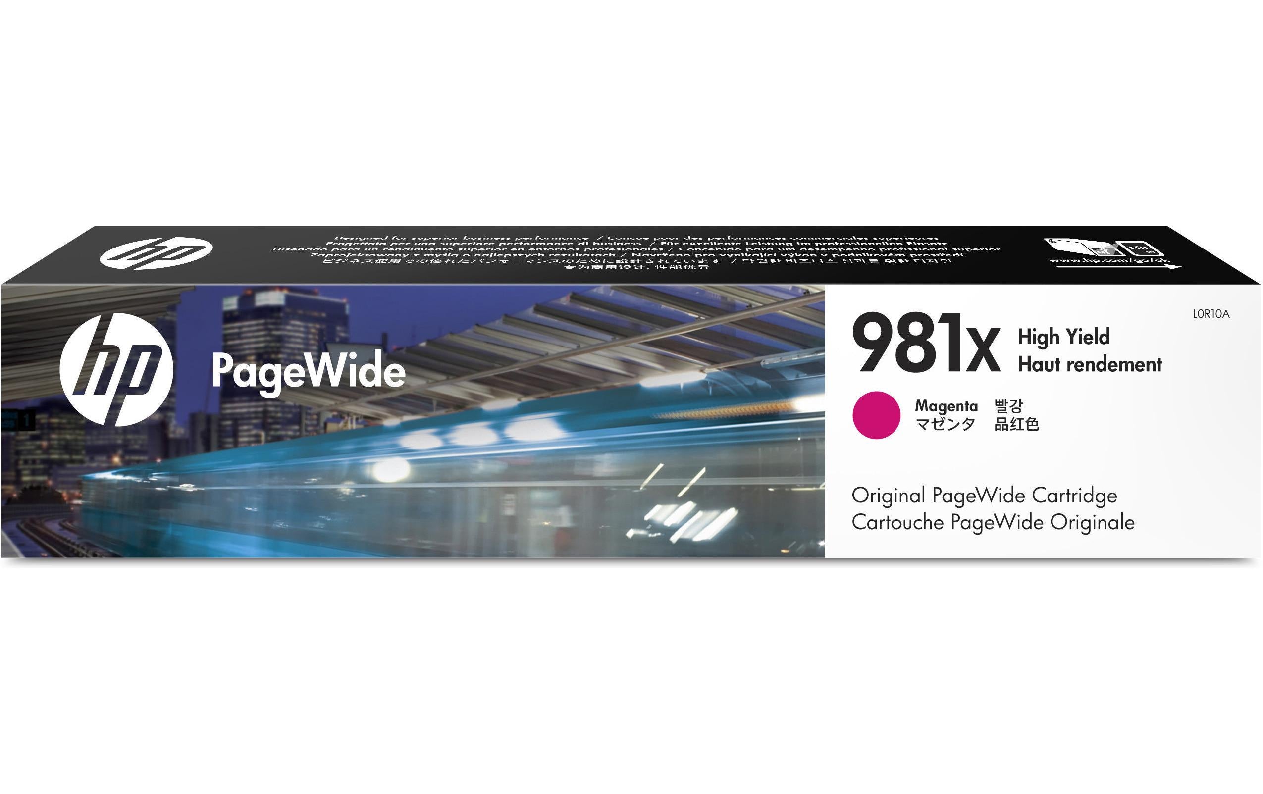 HP, Tinte Nr. 981X (L0R10A) Magenta