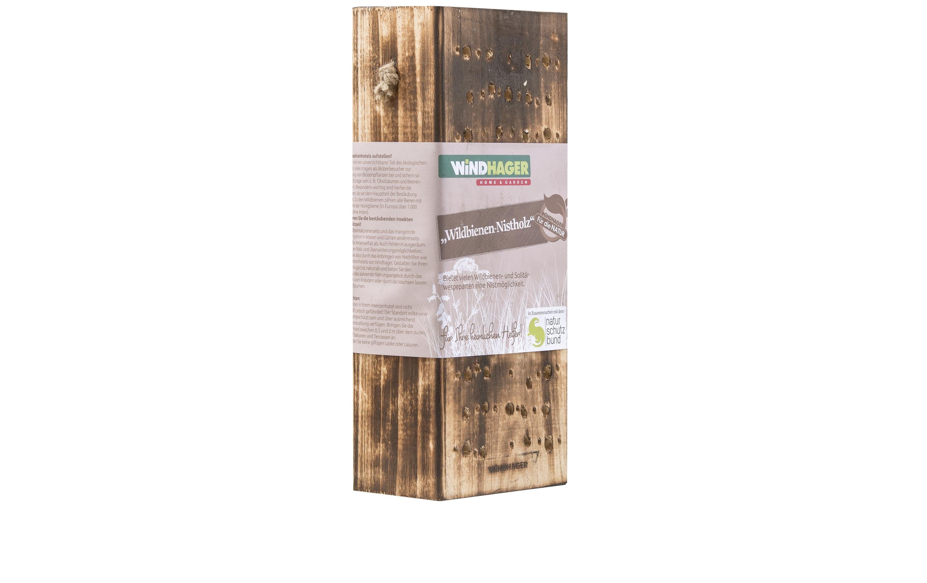 Windhager Wildbienenholz