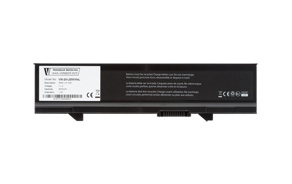 Vistaport Notebook Batteries für Dell