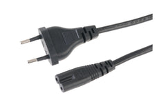Diggelmann, Netzkabel 2 m C7 - T26 Schwarz
