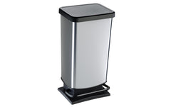 Rotho, Treteimer Paso 40 l, Silber