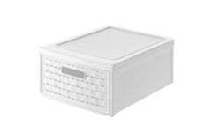 Rotho, Schubladenbox Country Klein Weiss