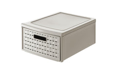 Rotho, Schubladenbox Country Klein Beige