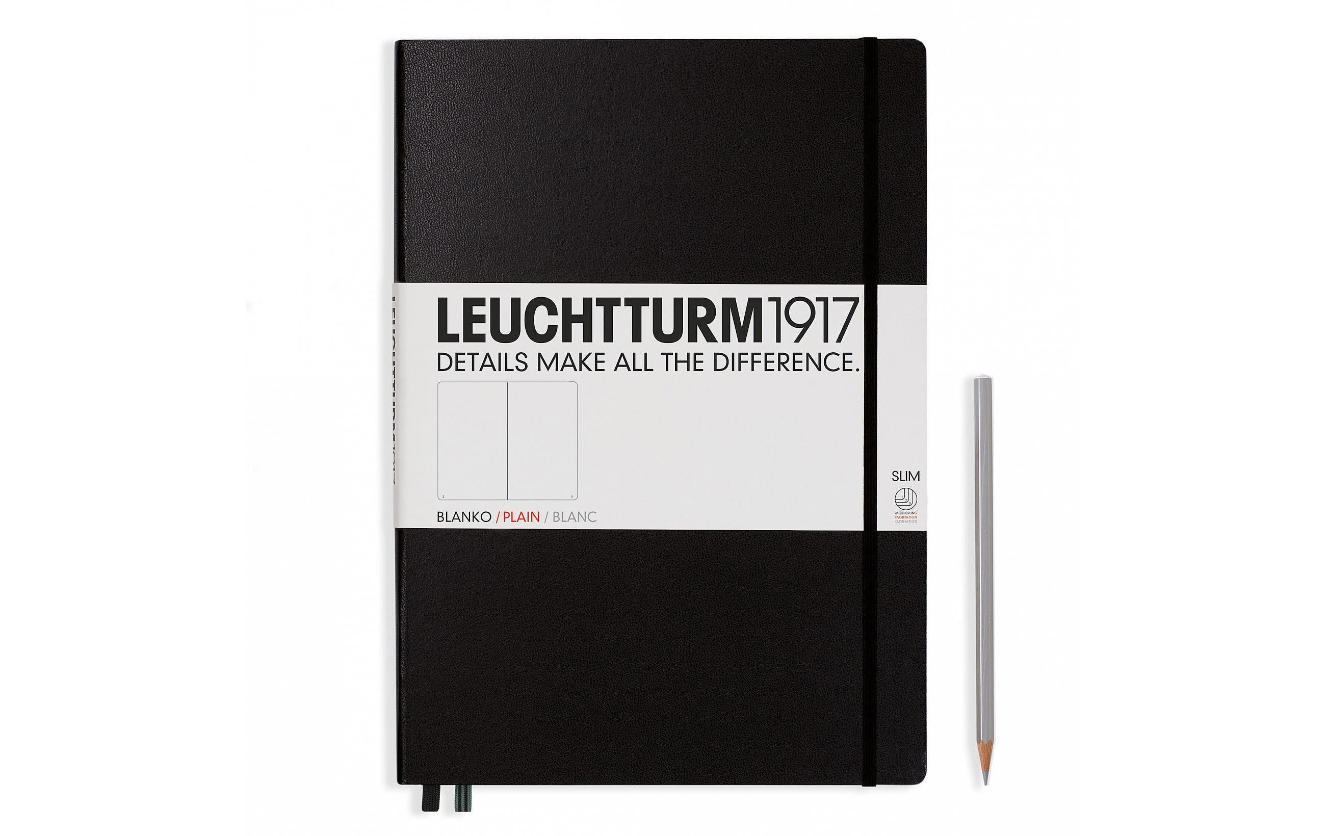 Leuchtturm Notizbuch Master Slim A4 blanko