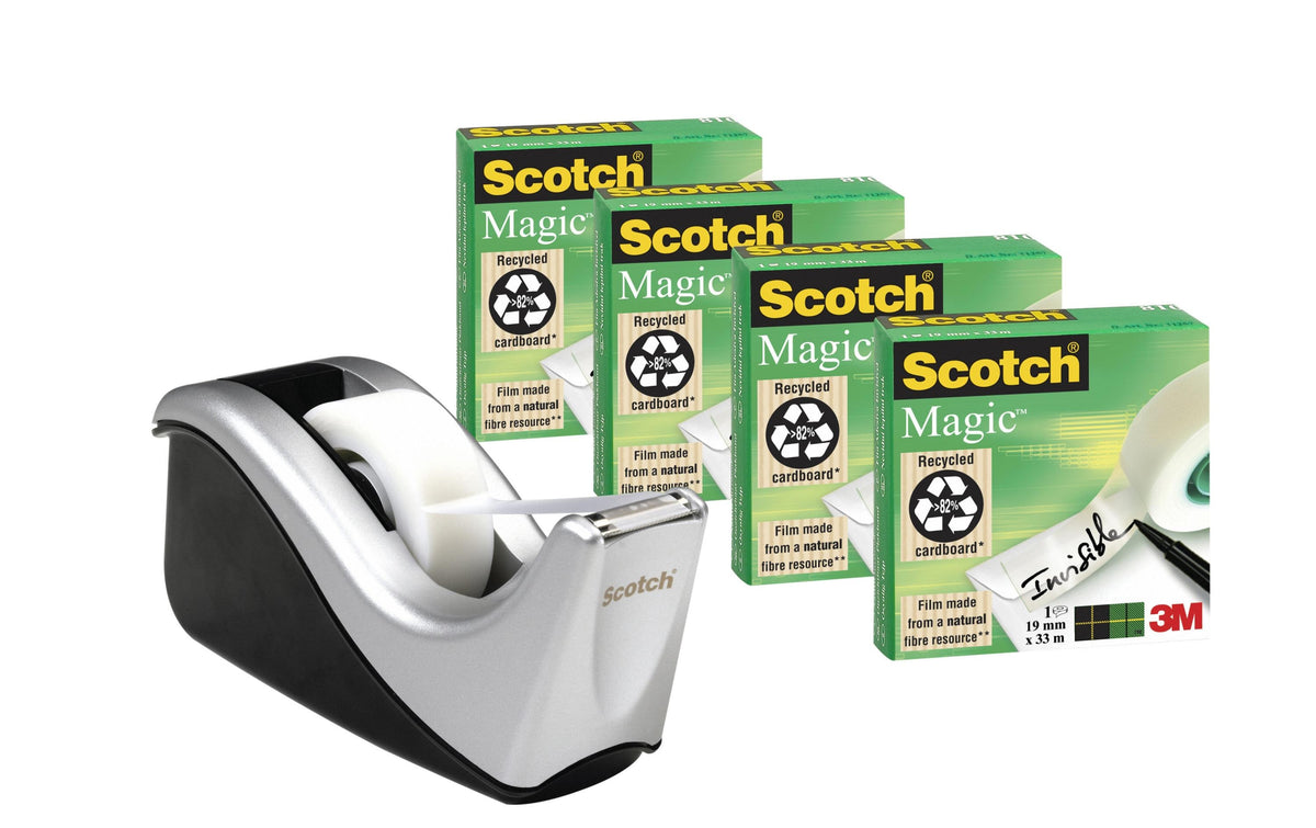 3M Scotch Silver Teck Dispenser C60-ST