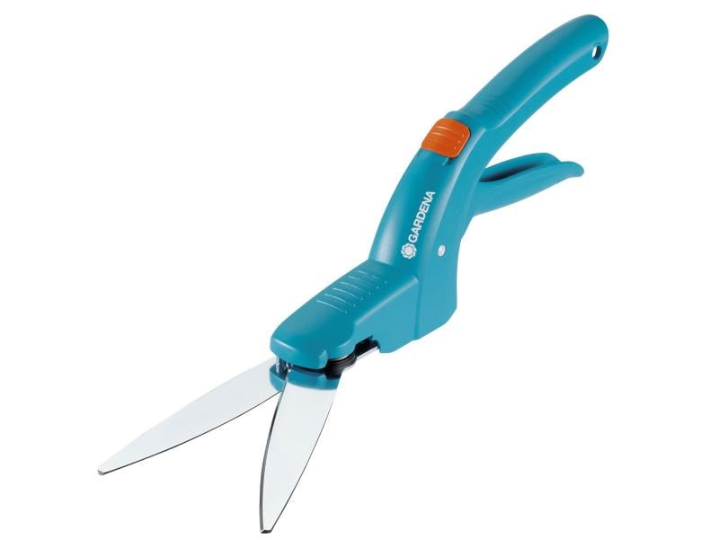 GARDENA | Classic Grasschere, SB-Karte | Ambossschere mit glattem, ziehendem Schnitt