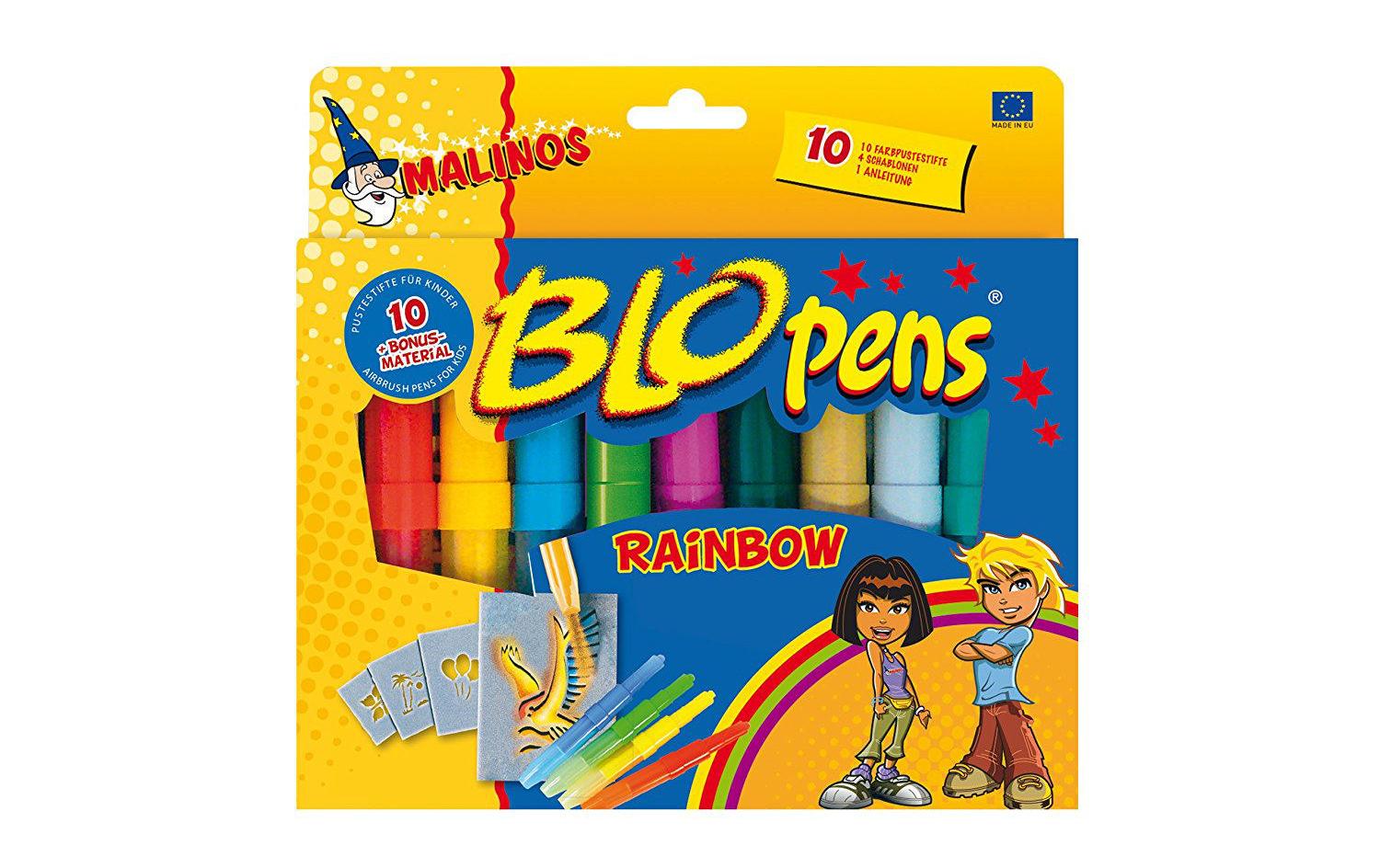Malinos Blopens Airbrush-Stifte Rainbow
