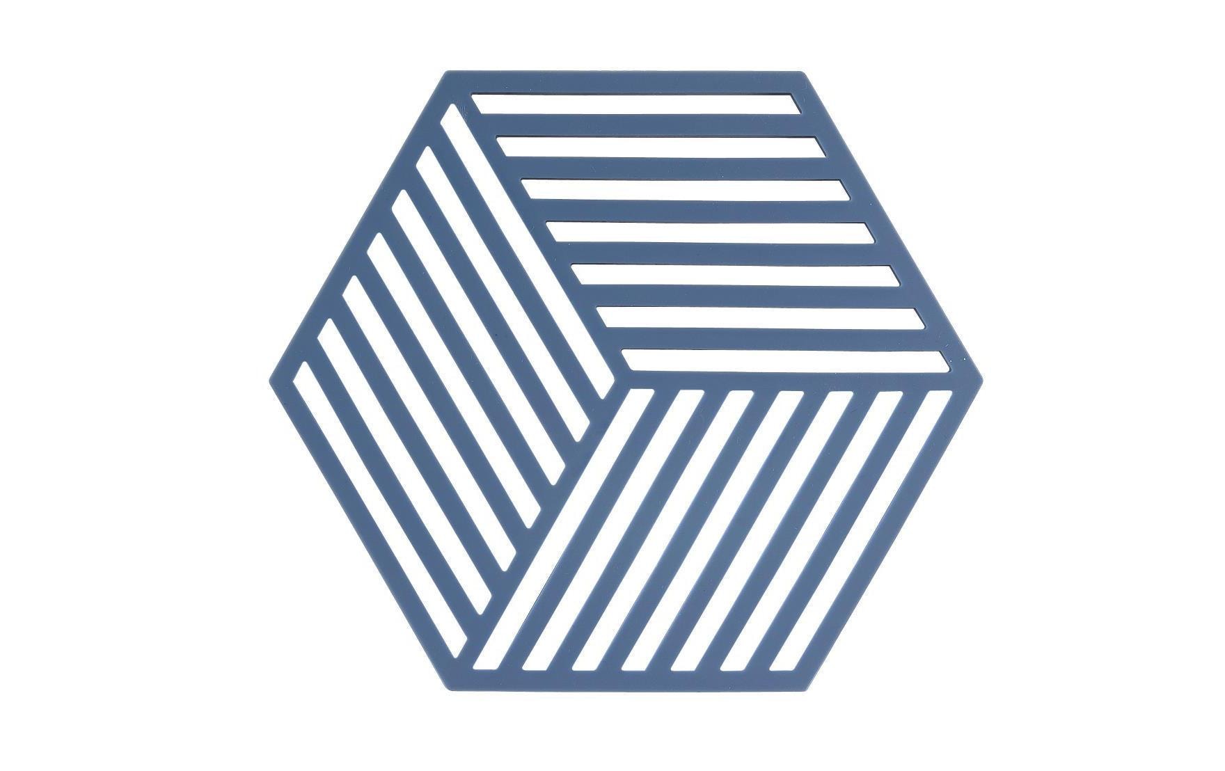 Zone Denmark, Topfuntersetzer Hexagon Blau