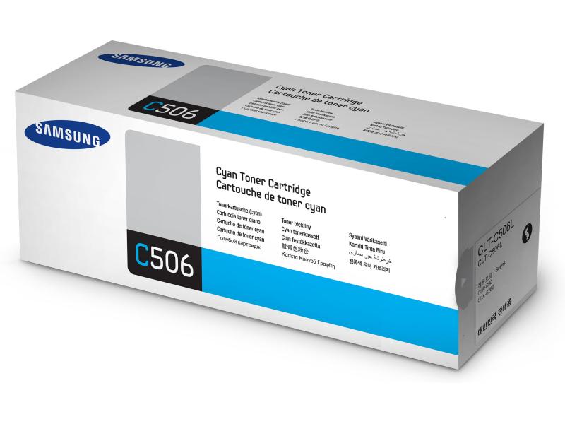 Samsung by HP | Samsung HP Toner CLT-C506L Cyan SU038A | 3500 Seiten @5% Deckung