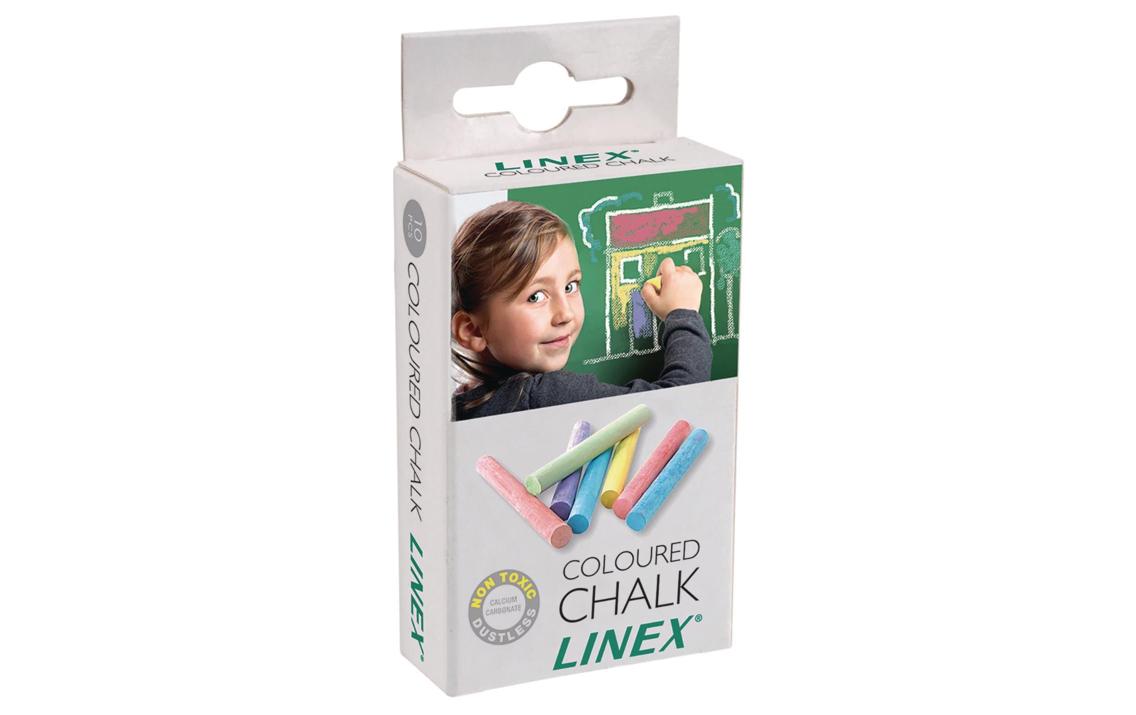 Linex farbige Kreide 10 Stück