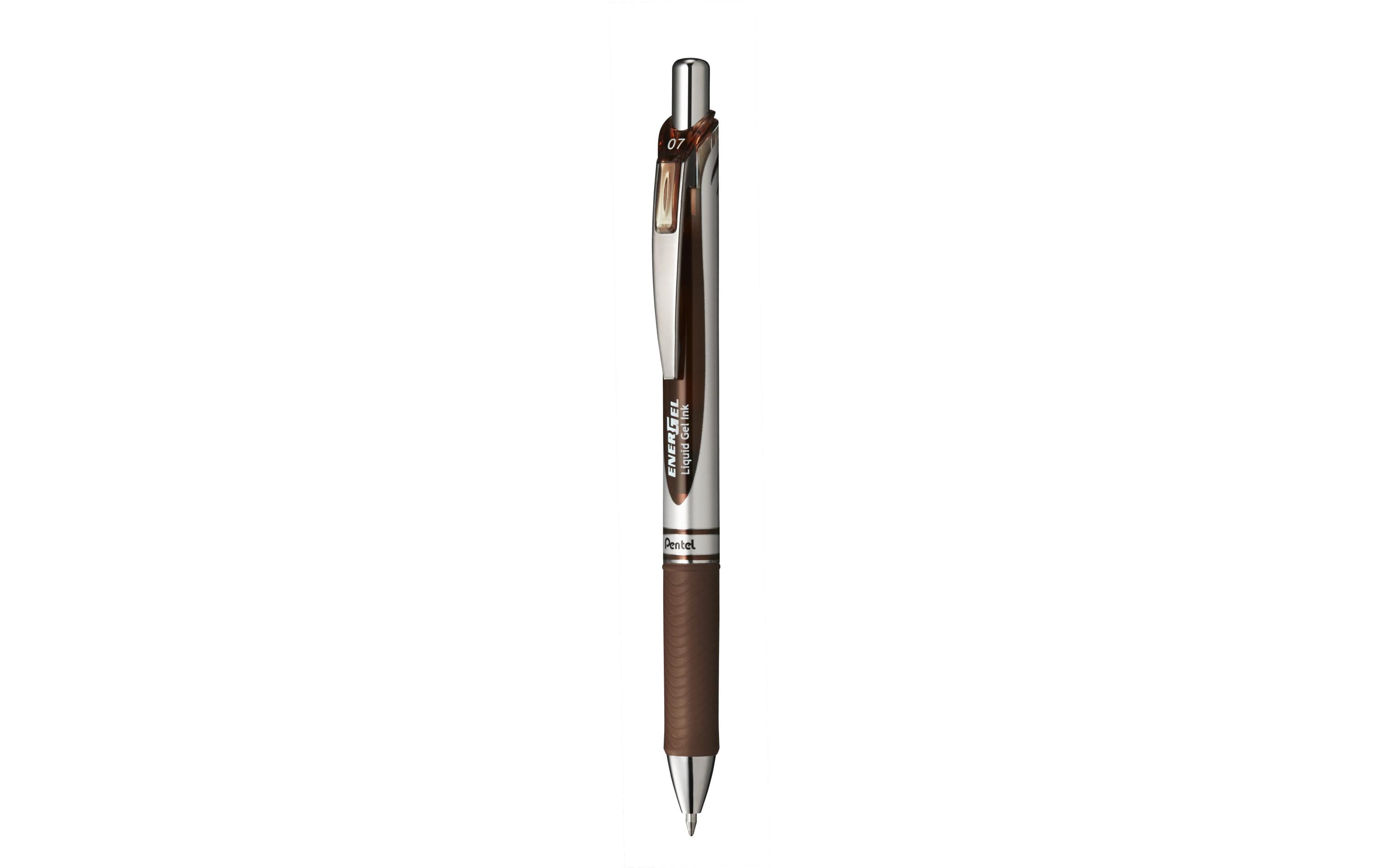 pentel, Gelschreiber EnerGel 0.7 mm, Braun