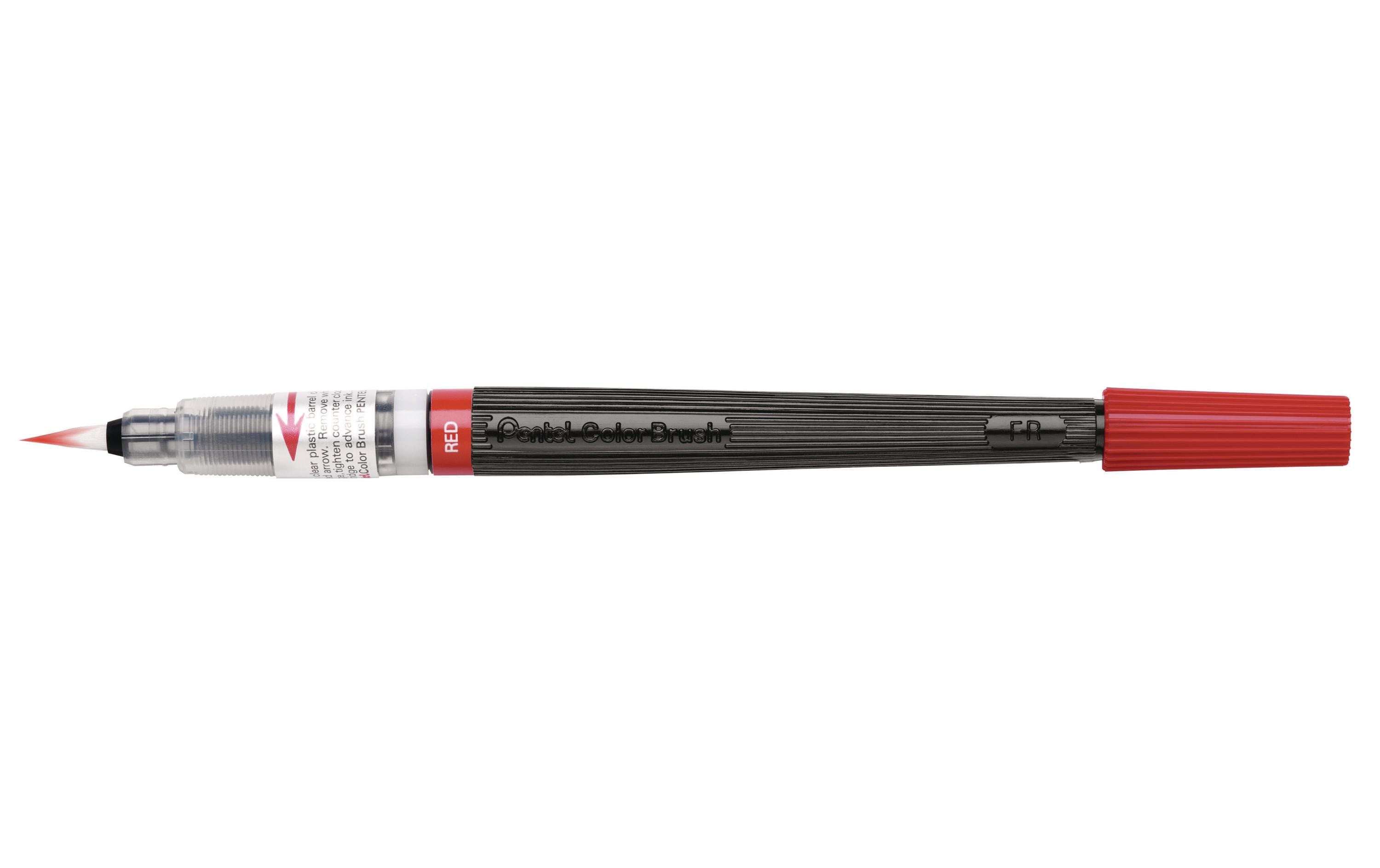 pentel, Pinselstift Colour Brush Rot