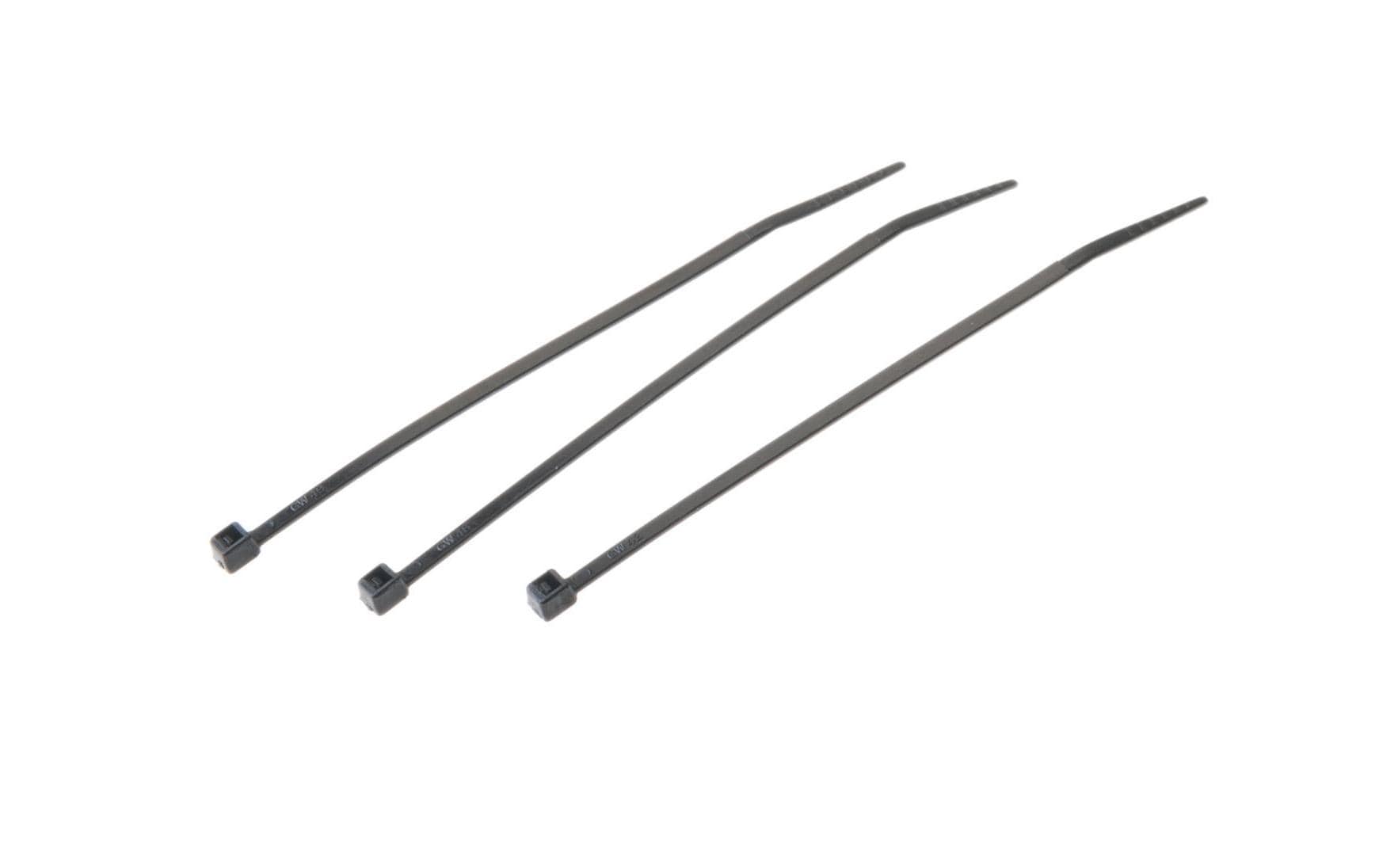 Kabelbinder 100 x 2.5mm, schwarz, 100 Stück