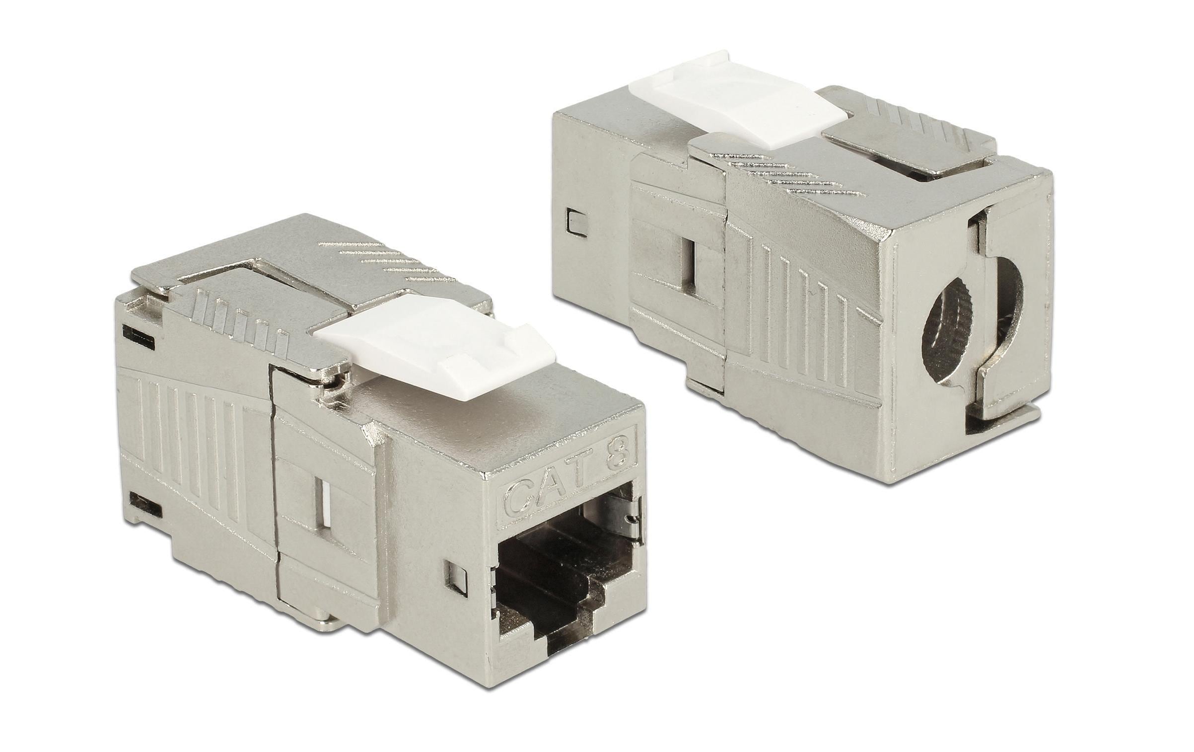 Delock Keystone Modul Cat.8, geschirmt