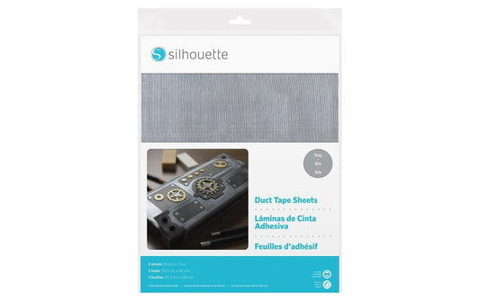 Silhouette bedruckbares Klebetape grau