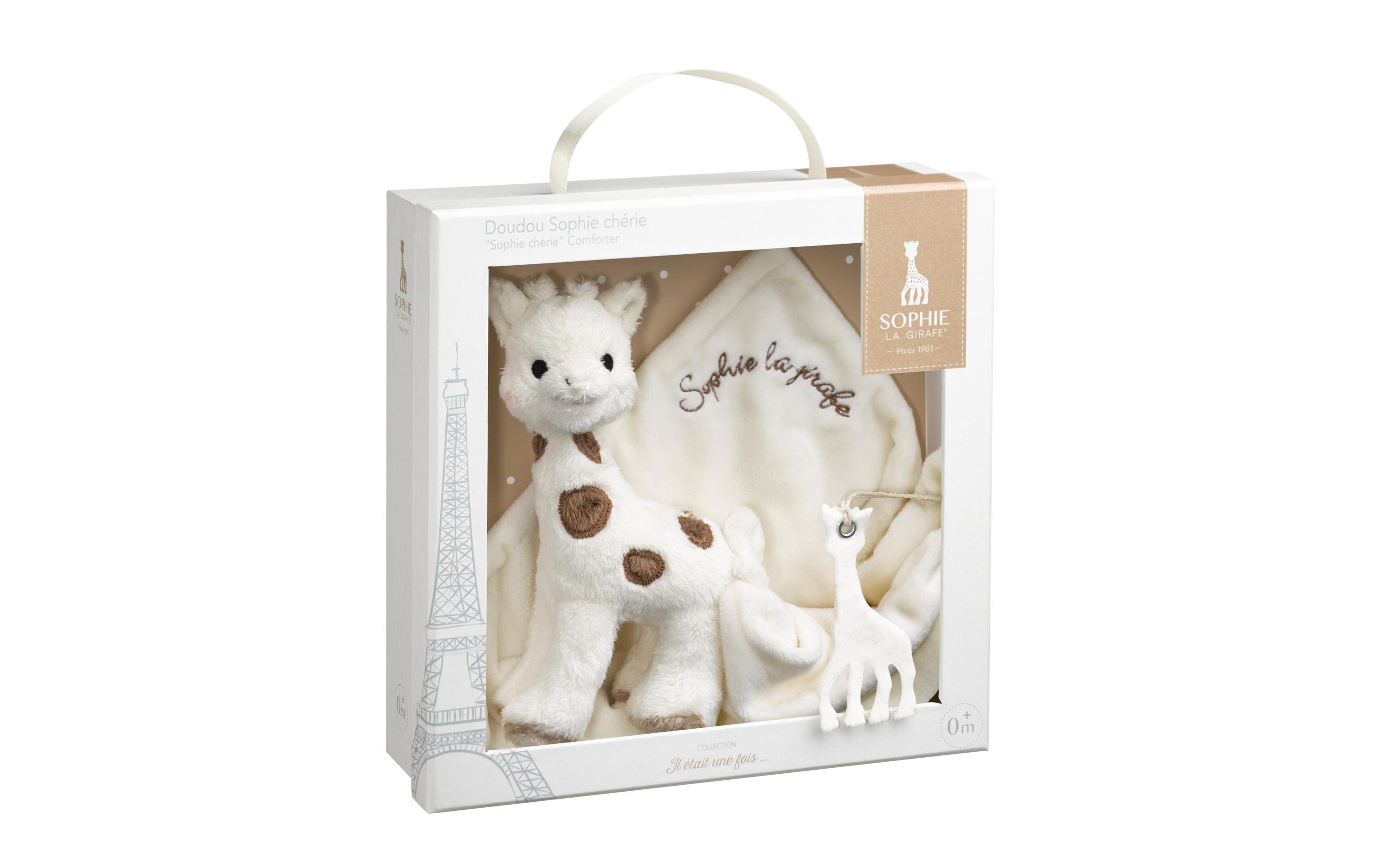 Sophie la girafe Geschenkset Schmusetuch