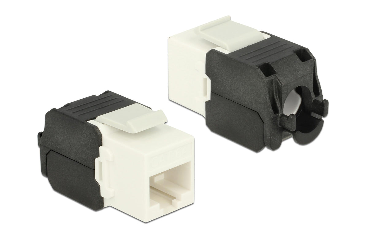 Delock Keystone Modul Cat.6A, UTP, weiss