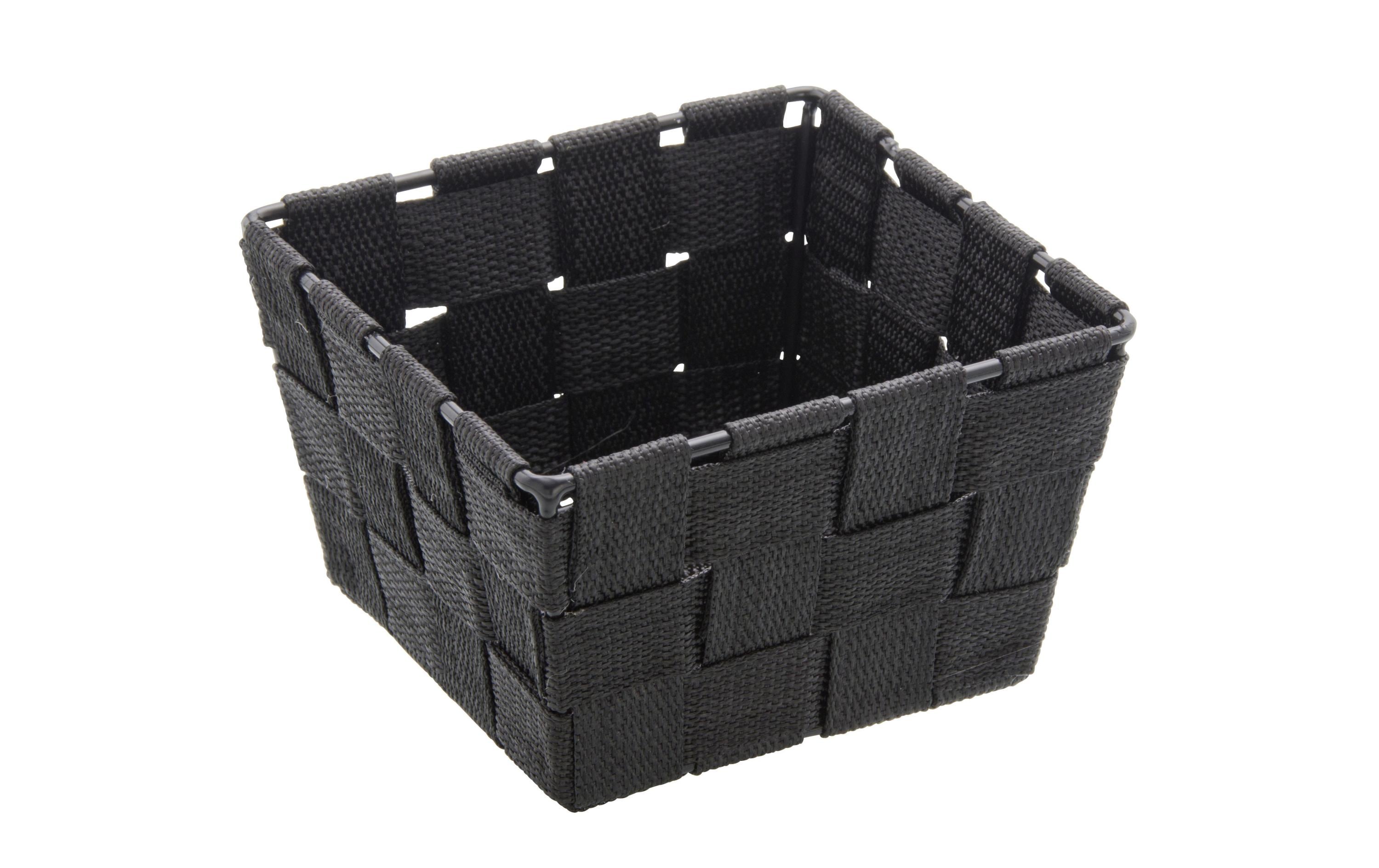 Wenko Korb Adria Mini Square schwarz