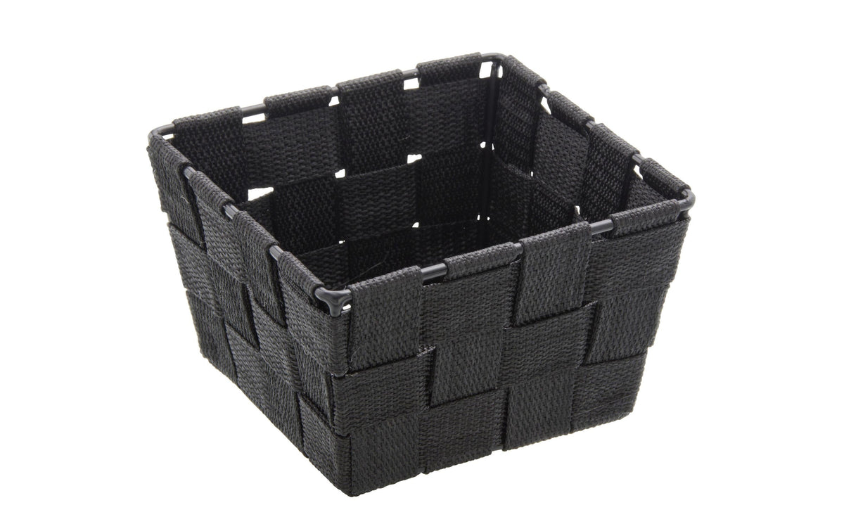 Wenko Korb Adria Mini Square schwarz