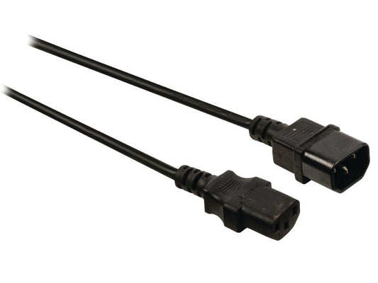 Diggelmann | Gerätekabel 1.5 m C13 - C14 | Schwarz
