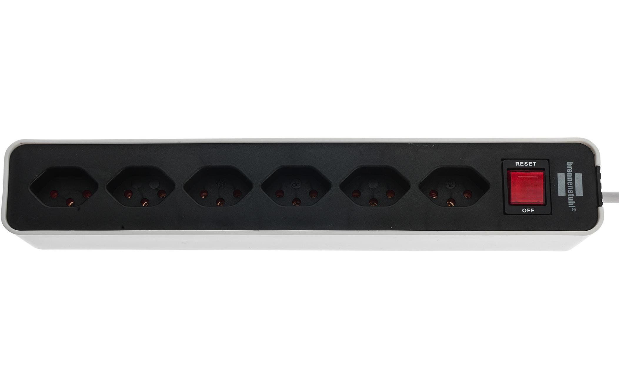 Brennenstuhl, Steckdosenleiste Ecolor 6x T1