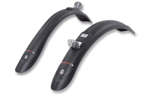 SKS | Steckschutzblechgarnitur Beavertail | 26-28 schwarz