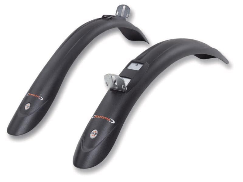 SKS | Steckschutzblechgarnitur Beavertail | 26-28 schwarz