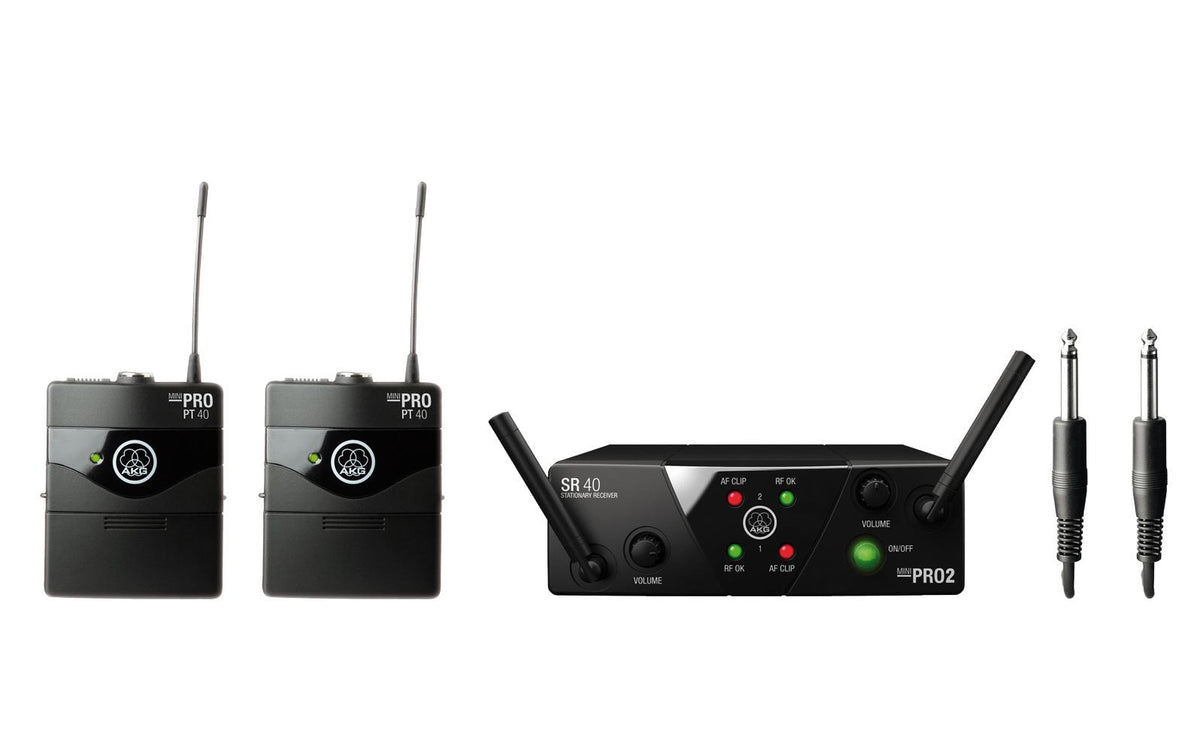 AKG WMS40 Mini Dual Instrumental Set