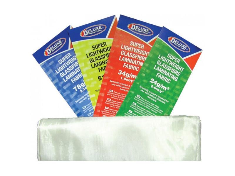 Deluxe Materials | Fibreglass Cloth 24g | 1m2