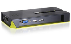LevelOne | KVM-0422: 4Port Kabel-KVM-Switch | USB, VGA, 2045X1536