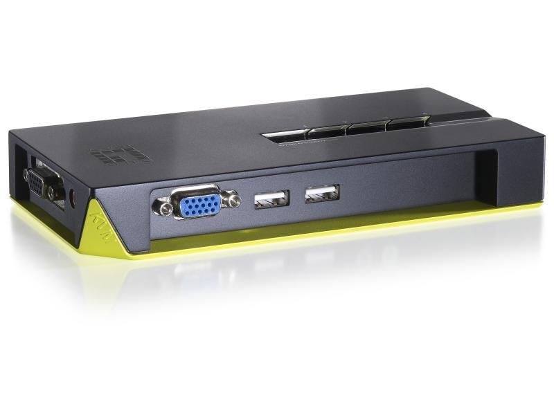 LevelOne | KVM-0422: 4Port Kabel-KVM-Switch | USB, VGA, 2045X1536