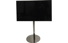 Audioraq TV Ständer Edelstahl Chrom