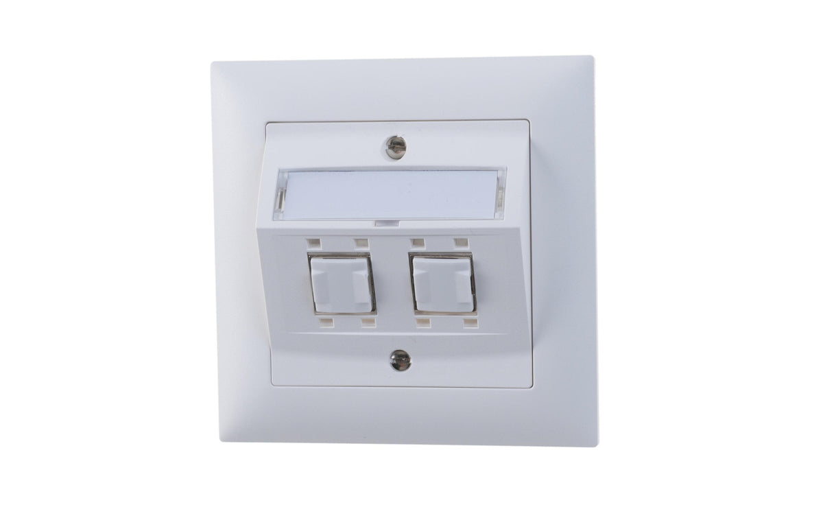 Feller EDIZIOdue UP-Netzwerkdose 2x RJ45