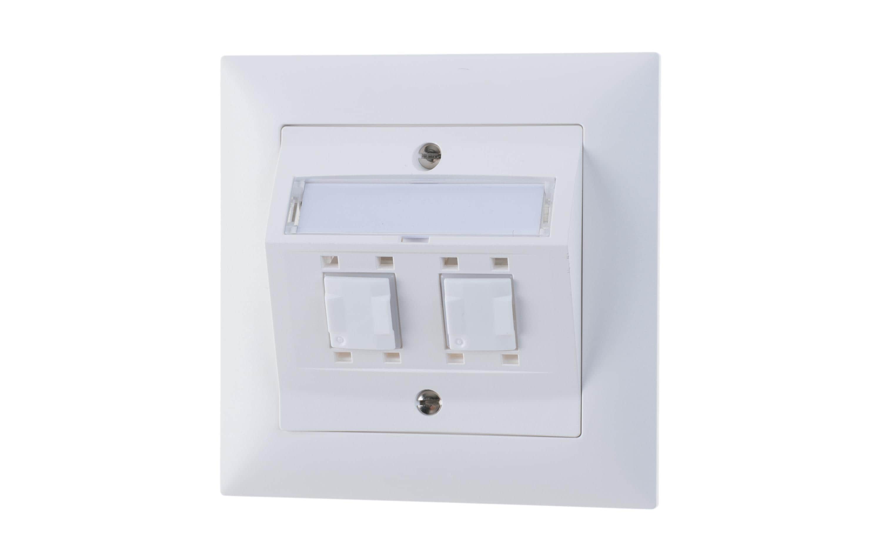 Feller EDIZIOdue UP-Netzwerkdose 2x RJ45