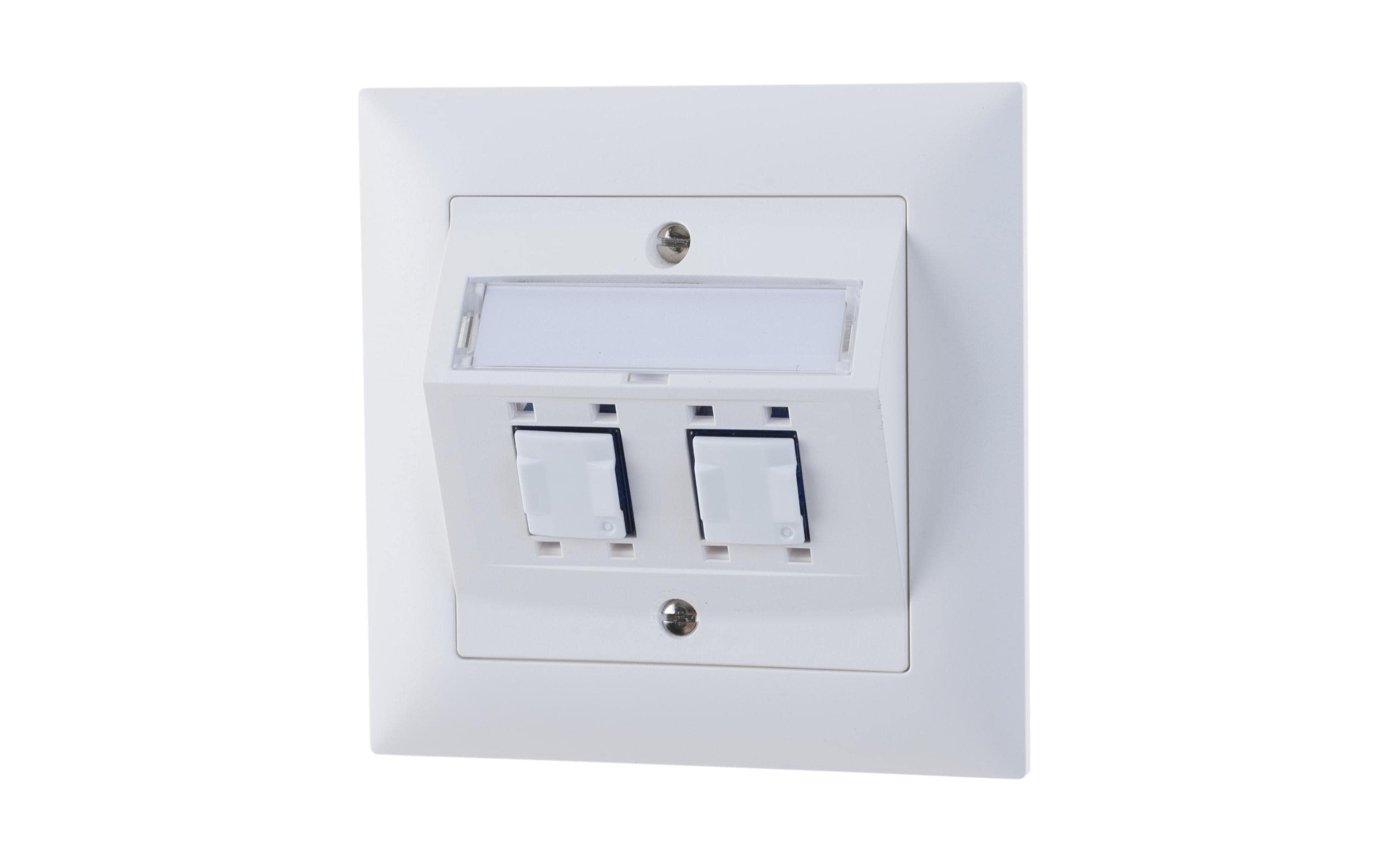 Feller EDIZIOdue UP-Netzwerkdose 2x RJ45