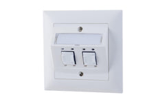 Feller EDIZIOdue UP-Netzwerkdose 2x RJ45