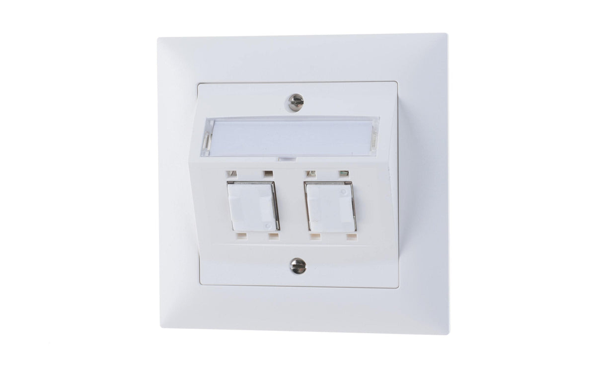 Feller EDIZIOdue UP-Netzwerkdose 2x RJ45
