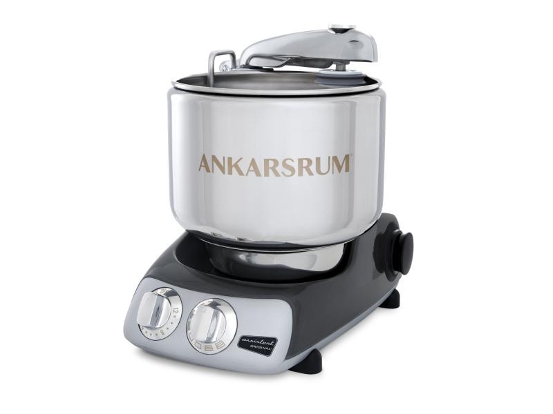 Ankarsrum | Küchenmaschine AKM6230BC Black Ch | 7 Liter (für bis zu 5 kg Teig), 1500 Watt