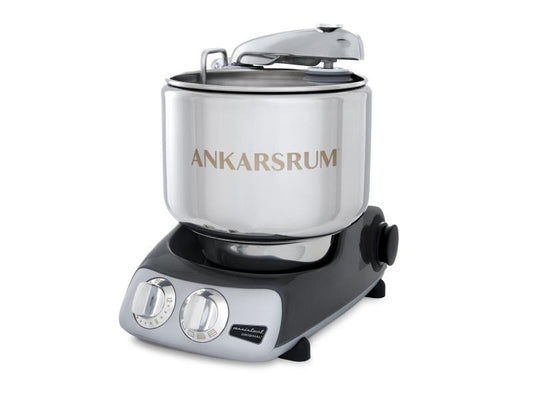 Ankarsrum | Küchenmaschine AKM6230BC Black Ch | 7 Liter (für bis zu 5 kg Teig), 1500 Watt