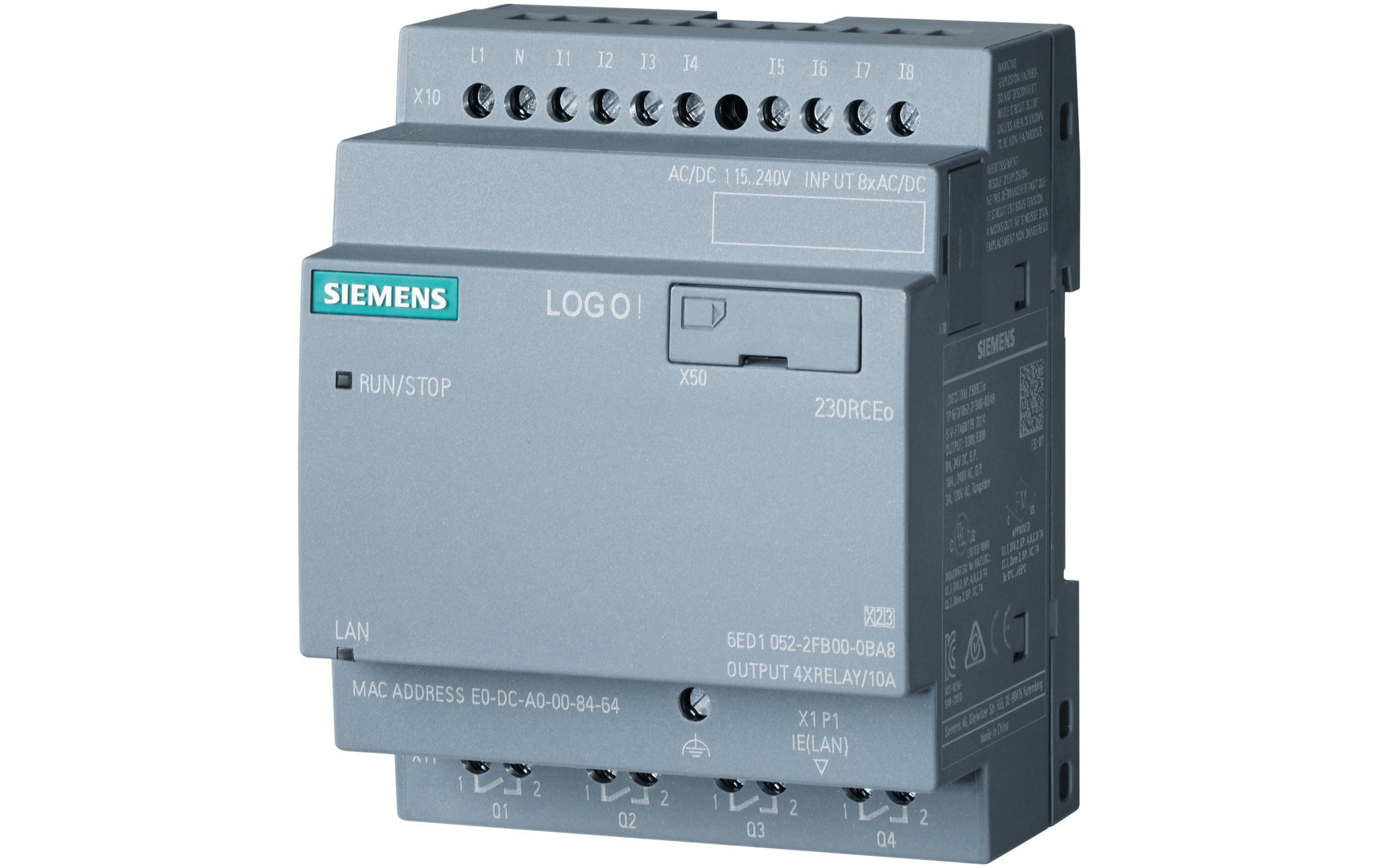 Siemens LOGO! 8.4 Grundgerät 230RCEO