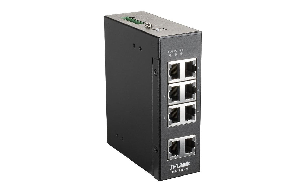D-Link DIS-100E-8W 8-Port Unmanaged Layer2