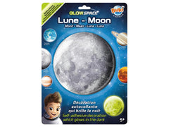Buki | 3D Leuchtaufkleber Mond (multi)